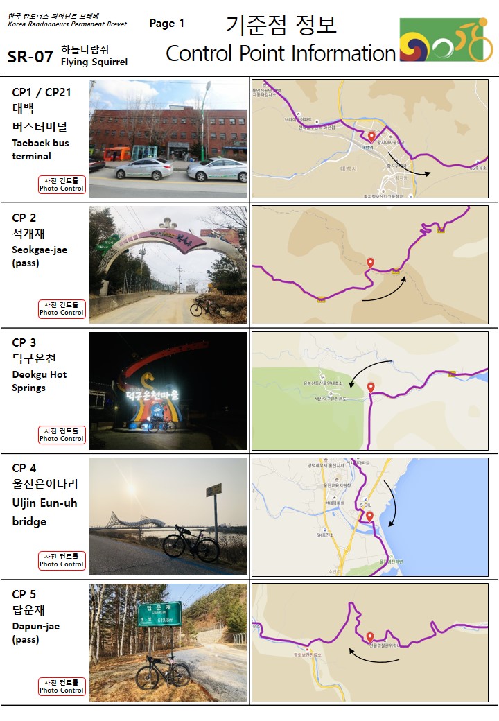란도너스 슈퍼란도니 SR-07 하늘 다람쥐 GPX 코스파일