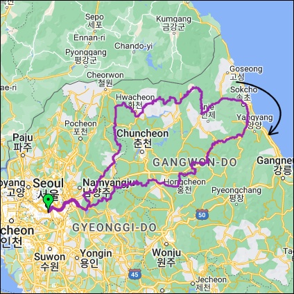 란도너스 슈퍼란도니 SR-01 슈퍼삐약이 GPX 코스파일