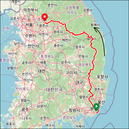란도너스 슈퍼란도니 SR-02 용솟음 GPX 코스파일