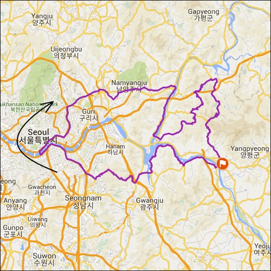 란도너스 퍼머넌트 PT-120 동도피쉬 GPX 코스파일