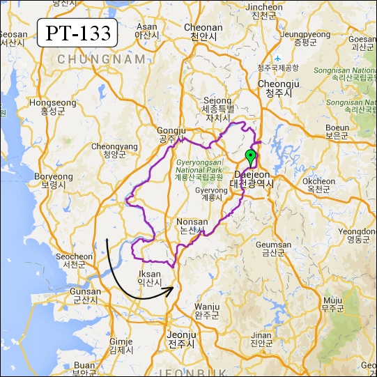 란도너스 퍼머넌트 PT-133 자반 물고기 GPX 코스파일