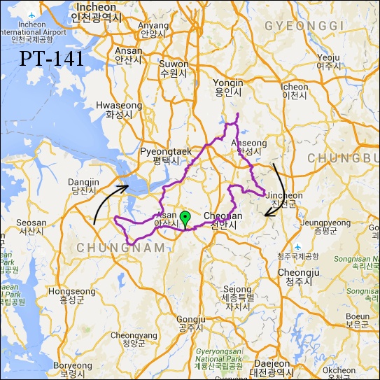 란도너스 퍼머넌트 PT-141 요람에서 무덤까지 GPX 코스파일