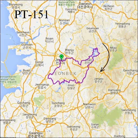 란도너스 퍼머넌트 PT-151 임실 치즈를 찾아서 GPX 코스파일
