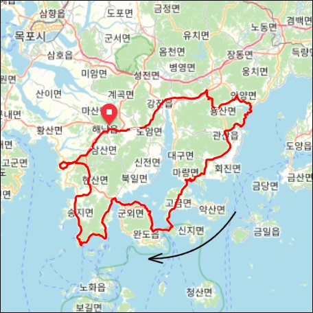 란도너스 퍼머넌트 PT-164 해풍 먹은 땅끝돼지 GPX 코스파일