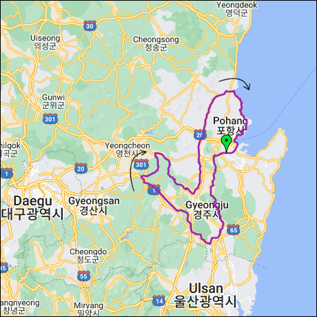 란도너스 퍼머넌트 PT-199 우리 동네 GPX 코스파일