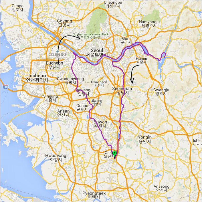 란도너스 퍼머넌트 PT-62 두물머리 핫도그 WH GPX 코스파일