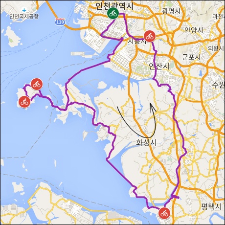 란도너스 퍼머넌트 PT-67 스카이시티 GPX 코스파일
