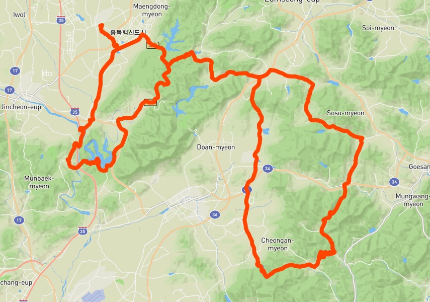 덕산괴산농다리